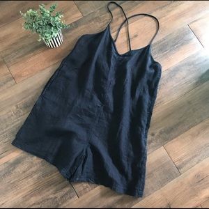 Boutique | cross-back romper
